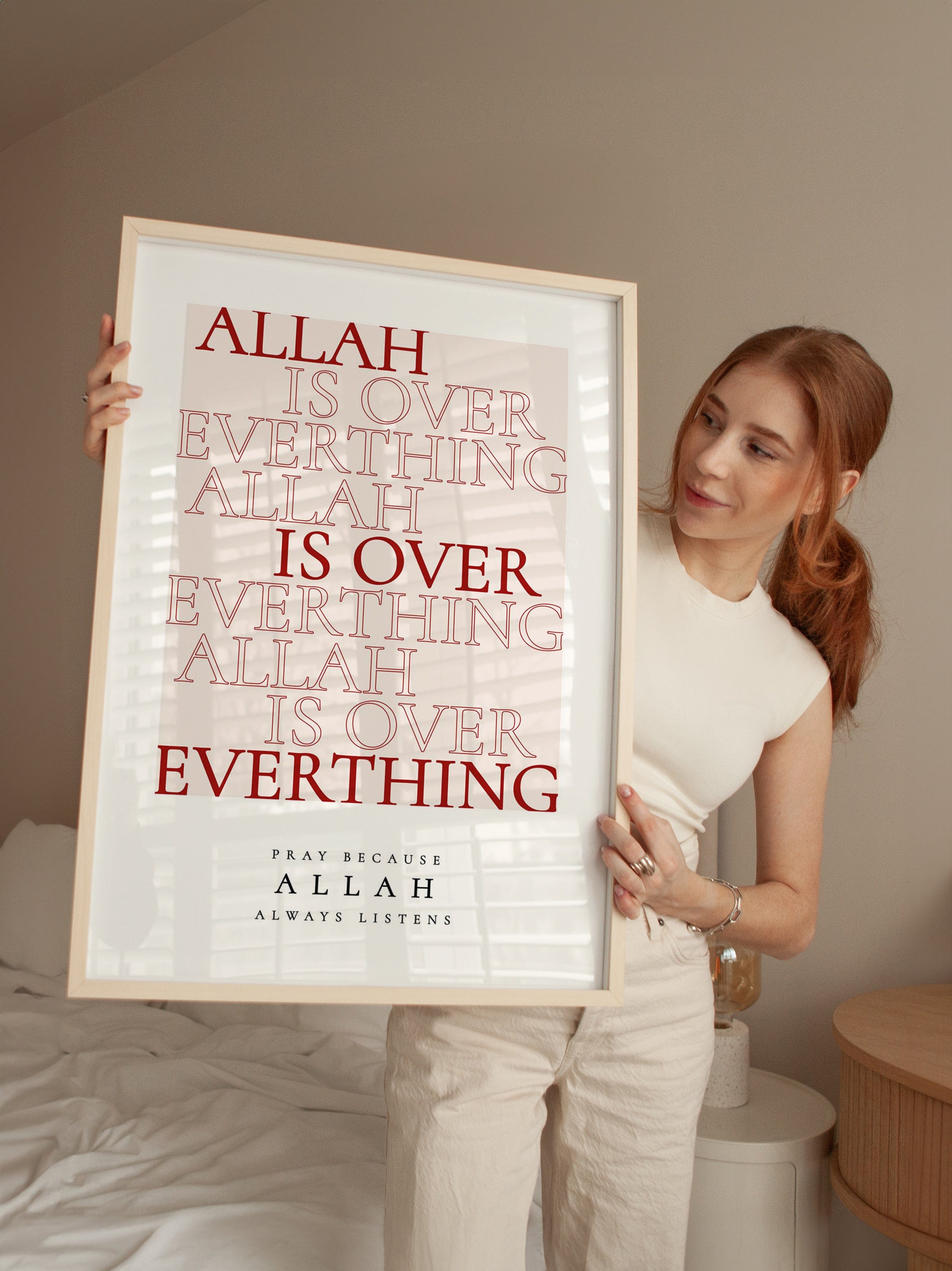 Allah Over Everything Poster