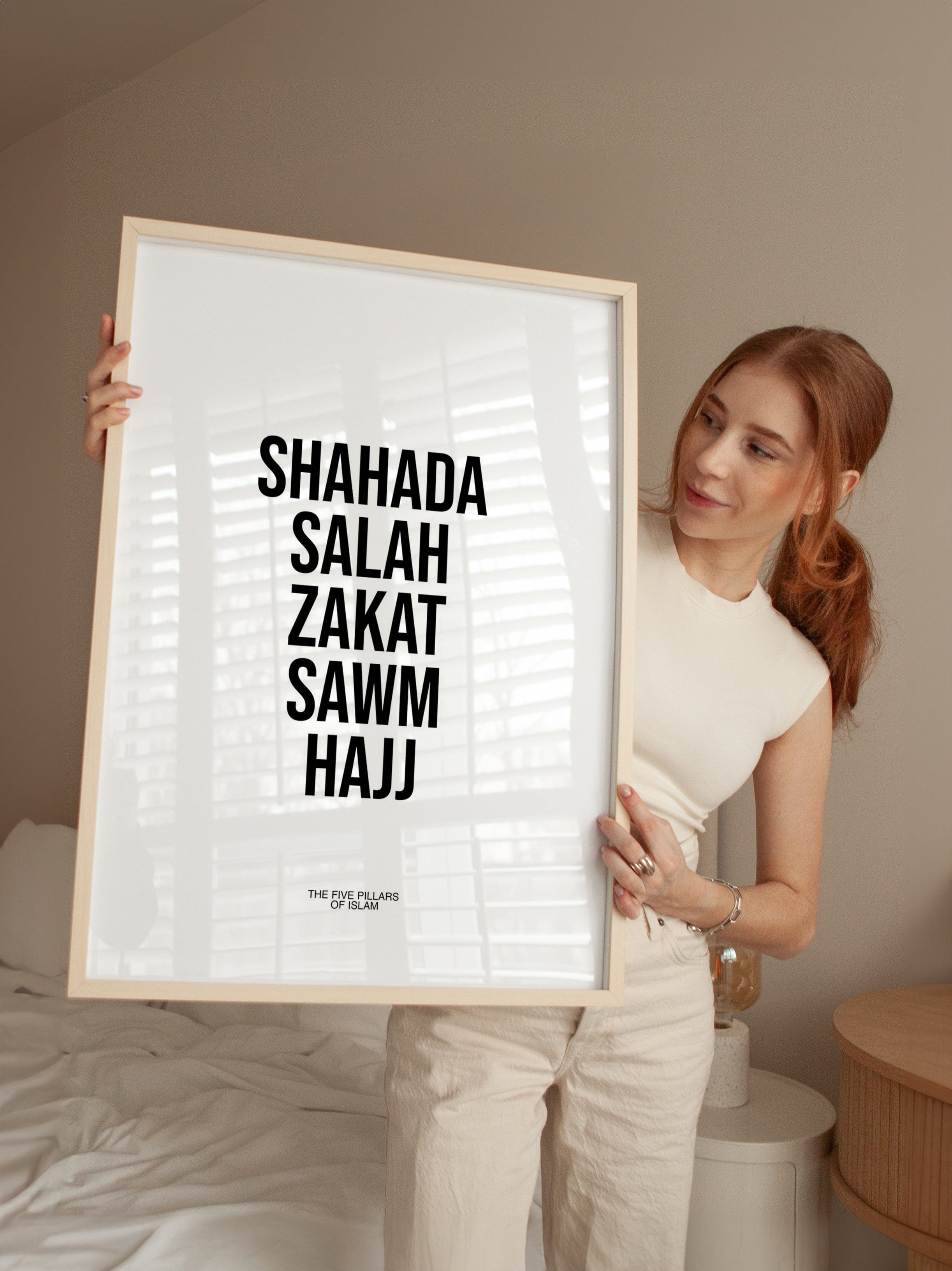 Five Pillars Of Islam Poster