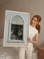 Window With Plants Poster