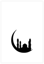Crescent Moon Poster