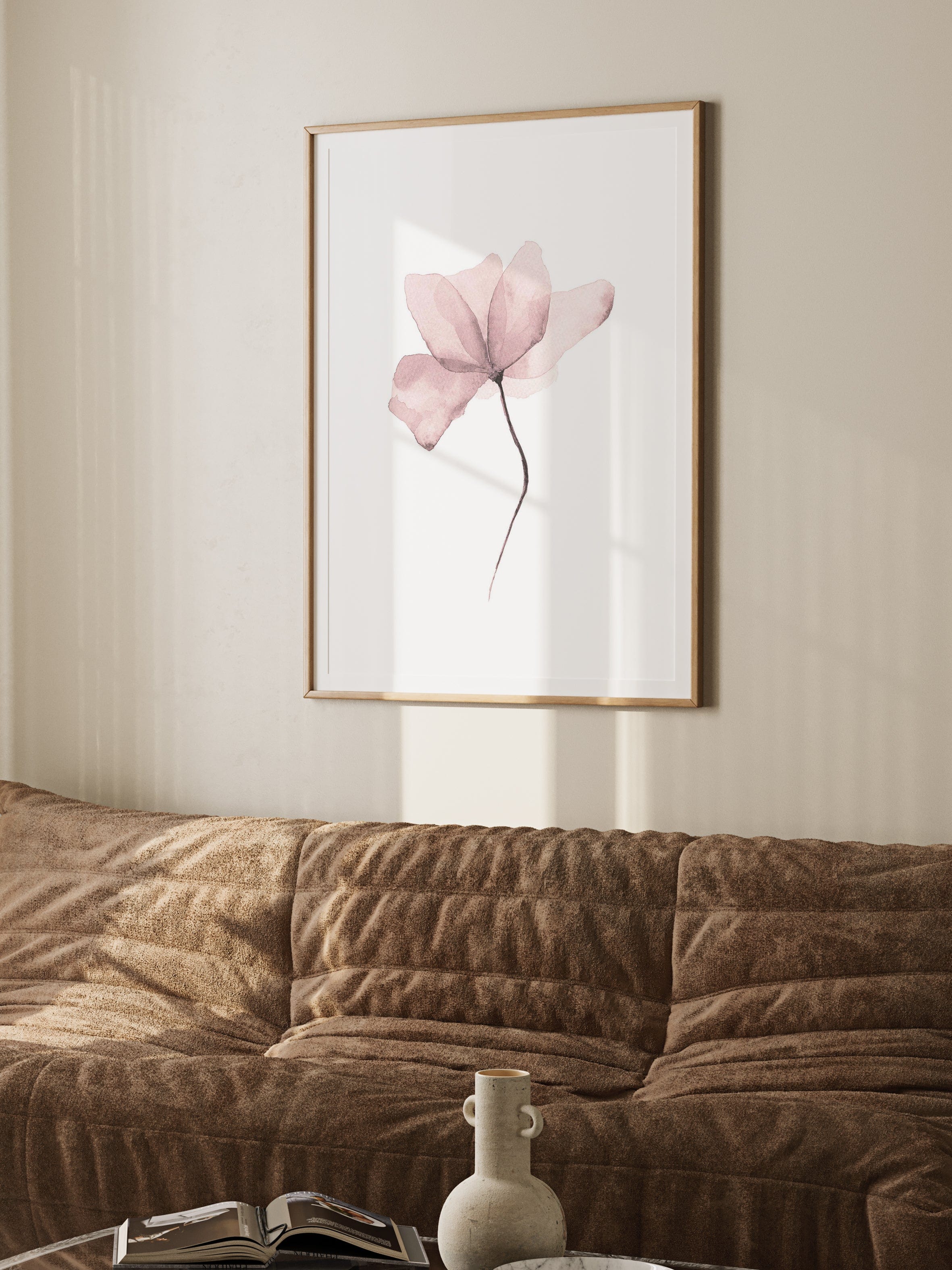 Aquarelle Flower Poster