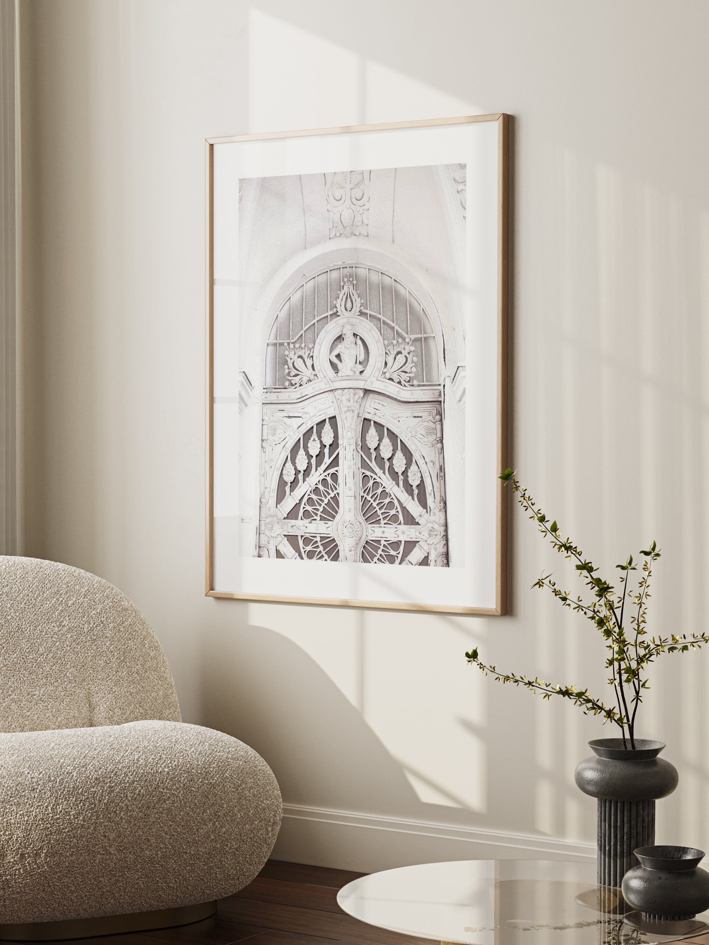 White Door Poster
