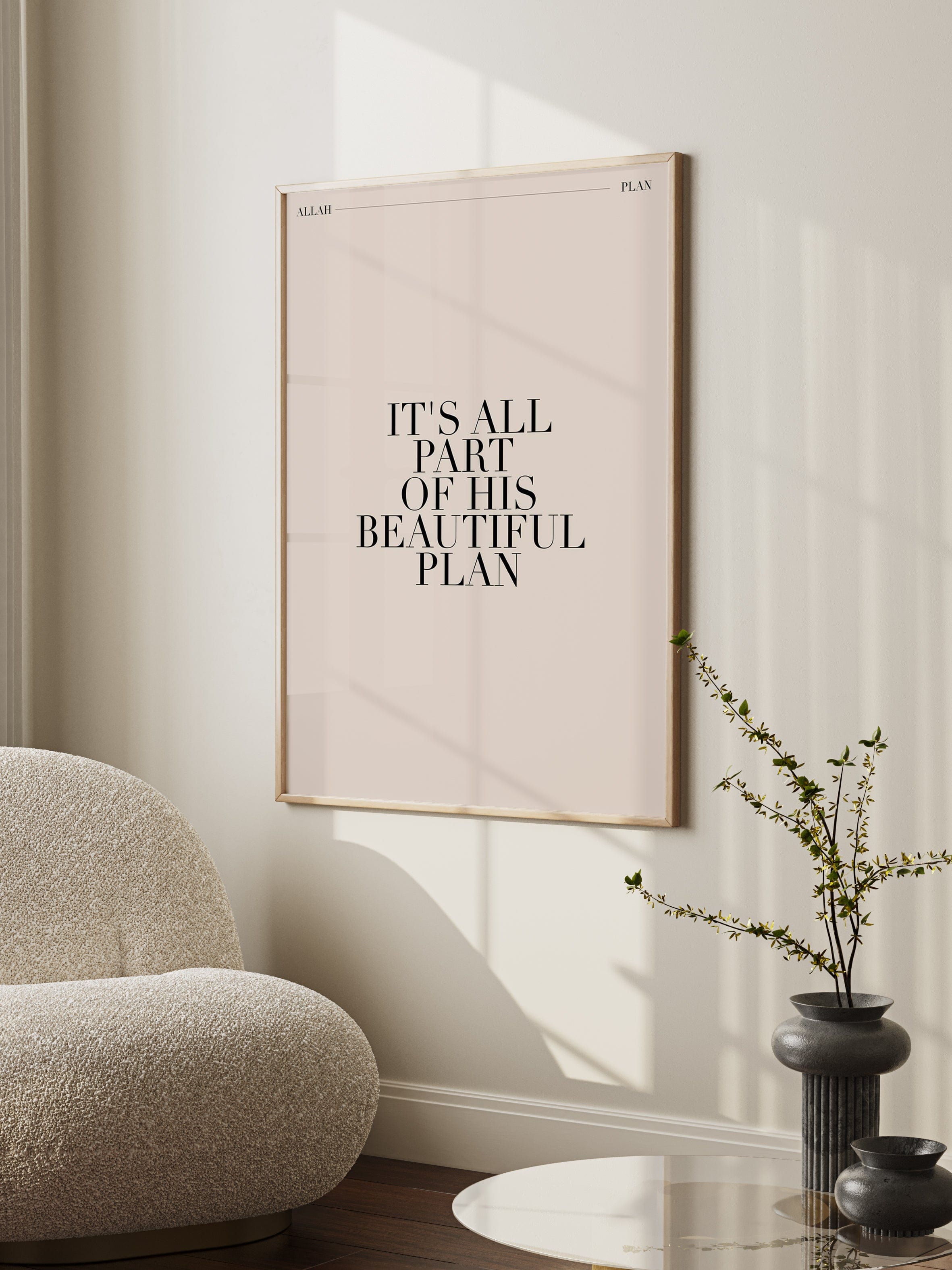 Beautiful Plan Poster