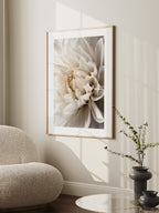 White Dahlia Poster