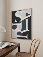 Sabir Blue Poster