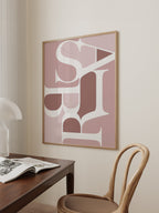 Sabir Pink Poster