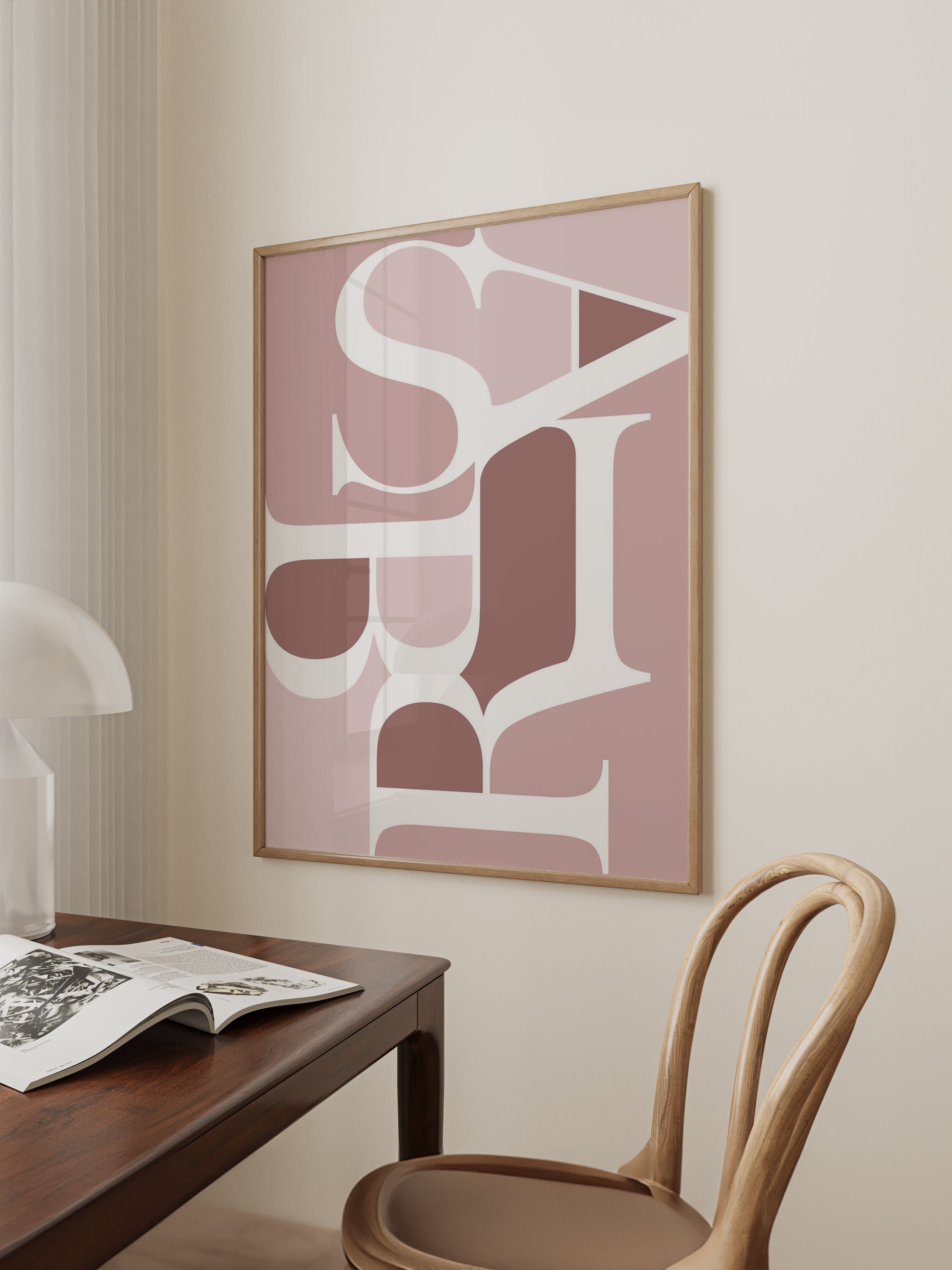Sabir Pink Poster