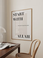 Start With Allah Poster
