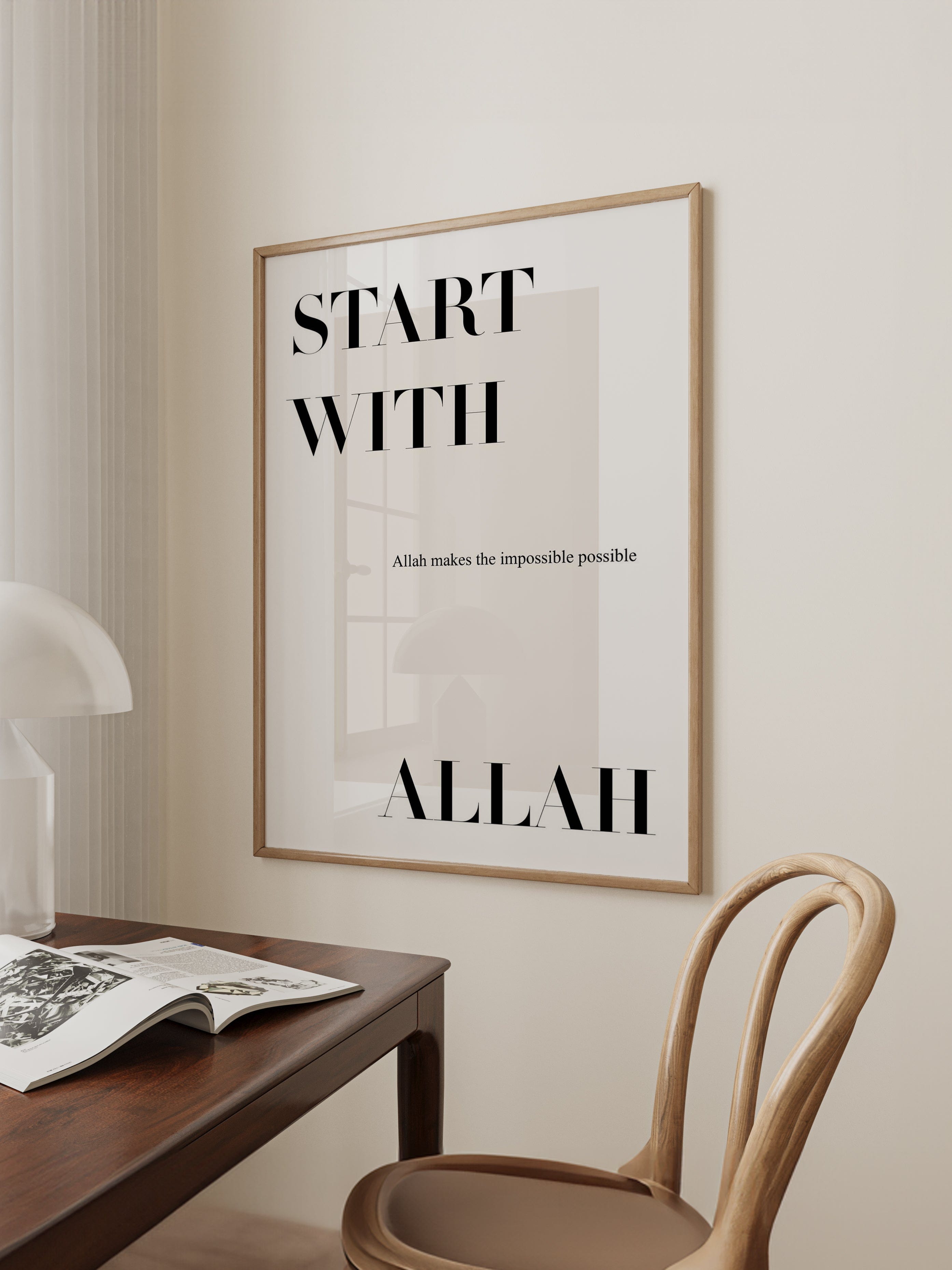 Start With Allah Poster