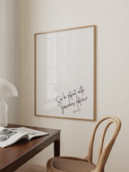 So Be Patient Poster