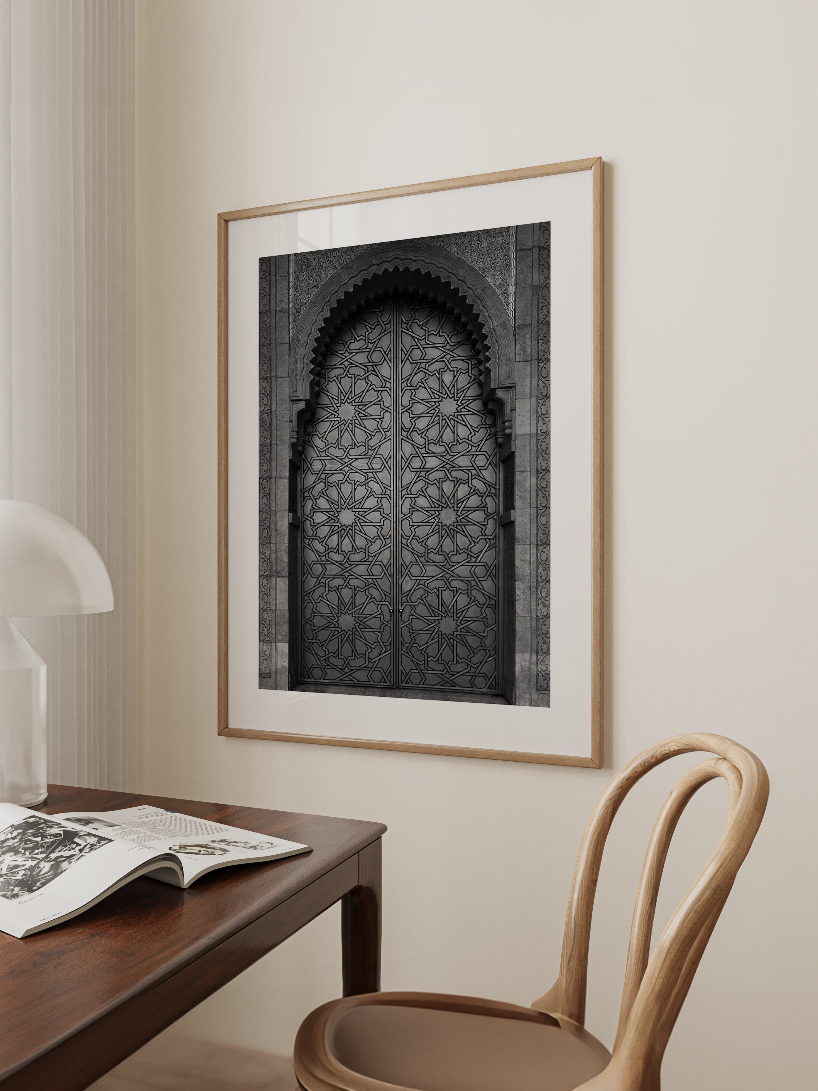 Casablanca Door Poster