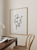 Take A Leap Of Faith Poster