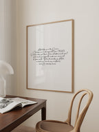 Allah Tells Us Poster