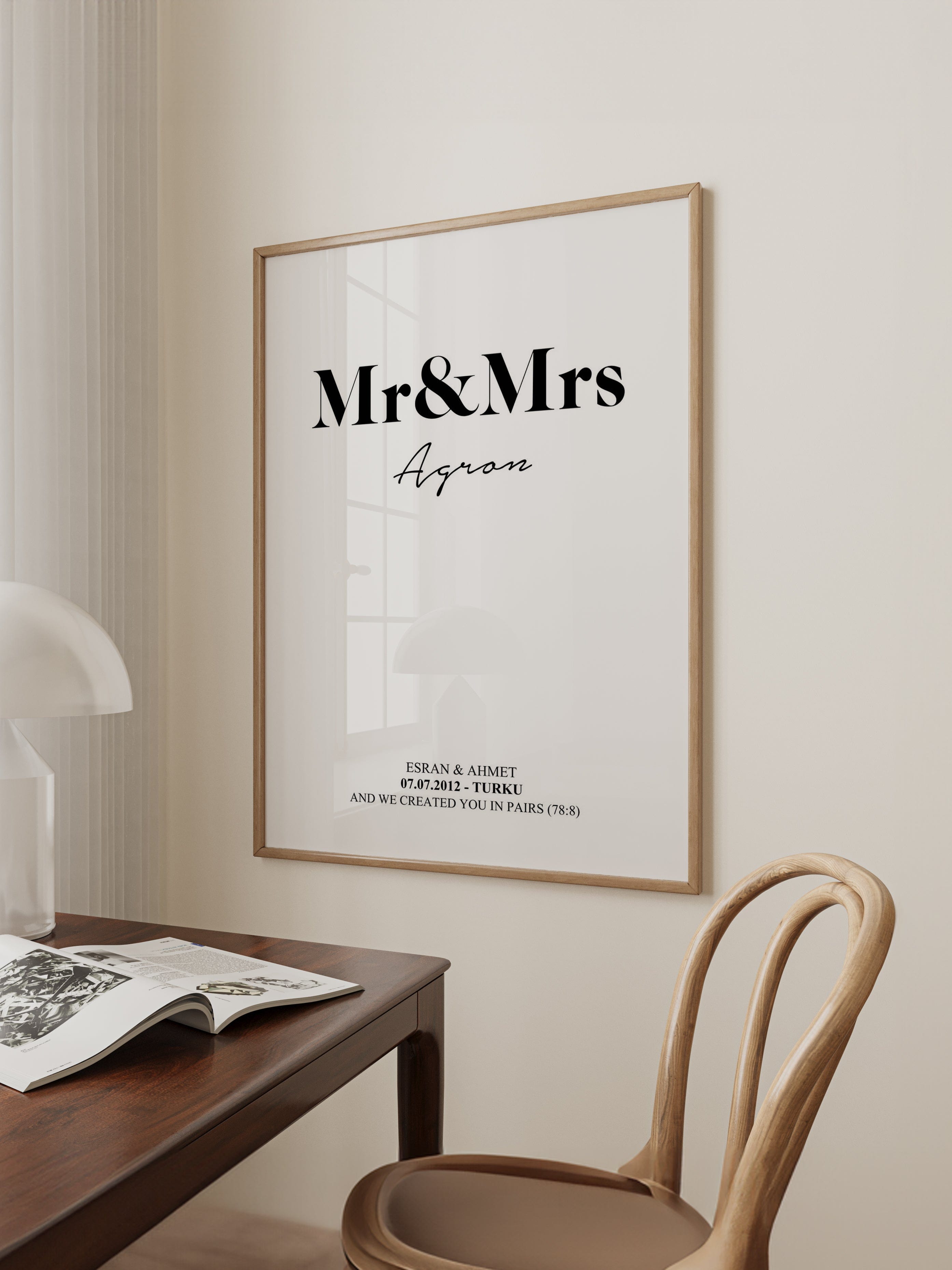 Mr&Mrs Poster
