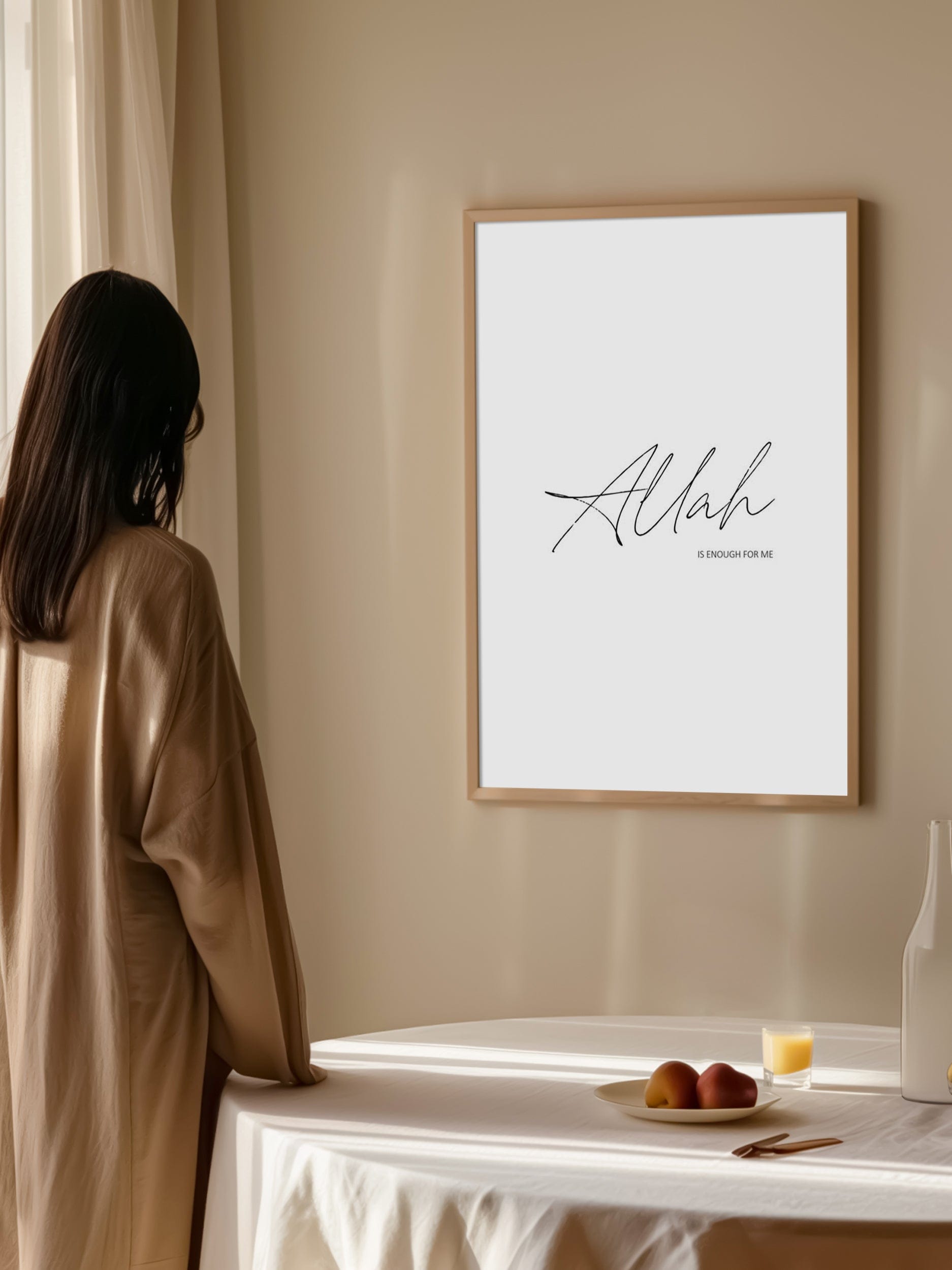 Allah Is Enough For Me Poster