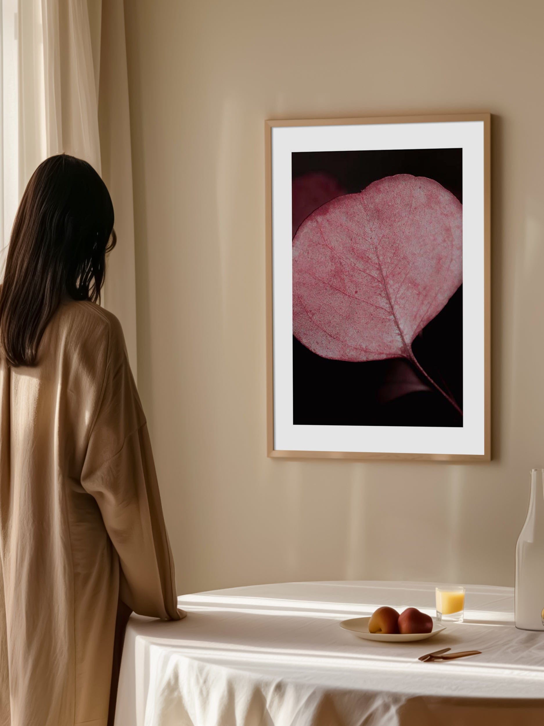 Red Eucalyptus Closeup Poster