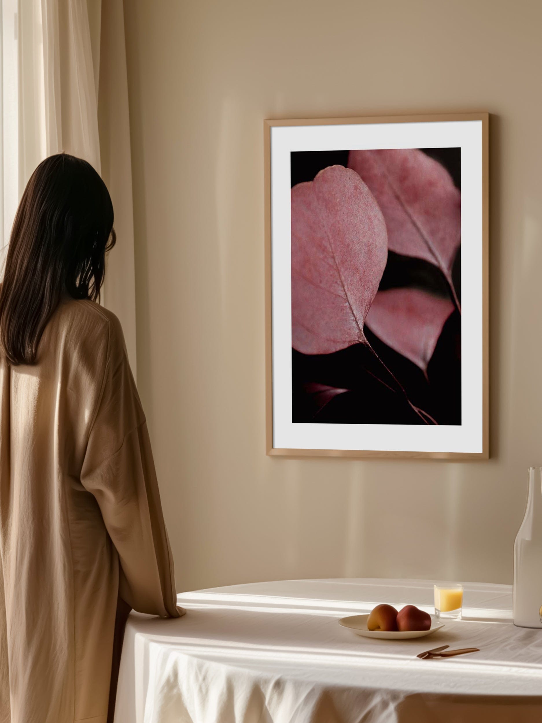 Red Eucalyptus Closeup no2 Poster