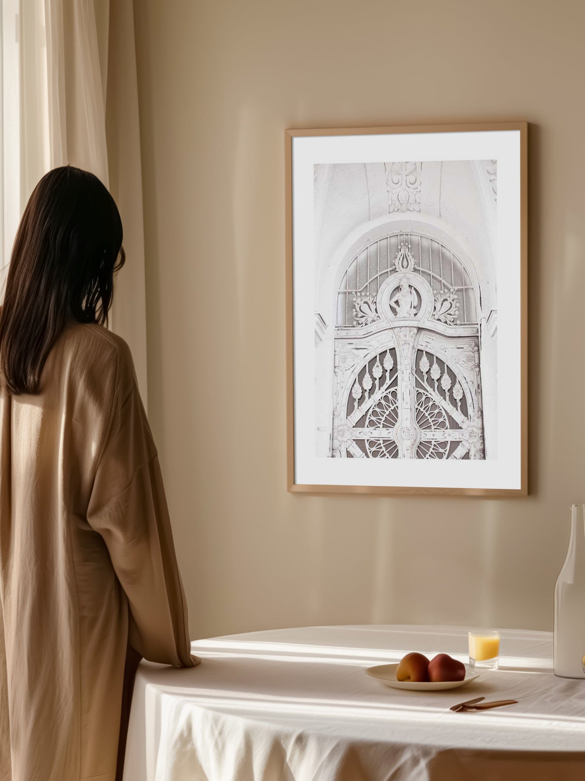 White Door Poster