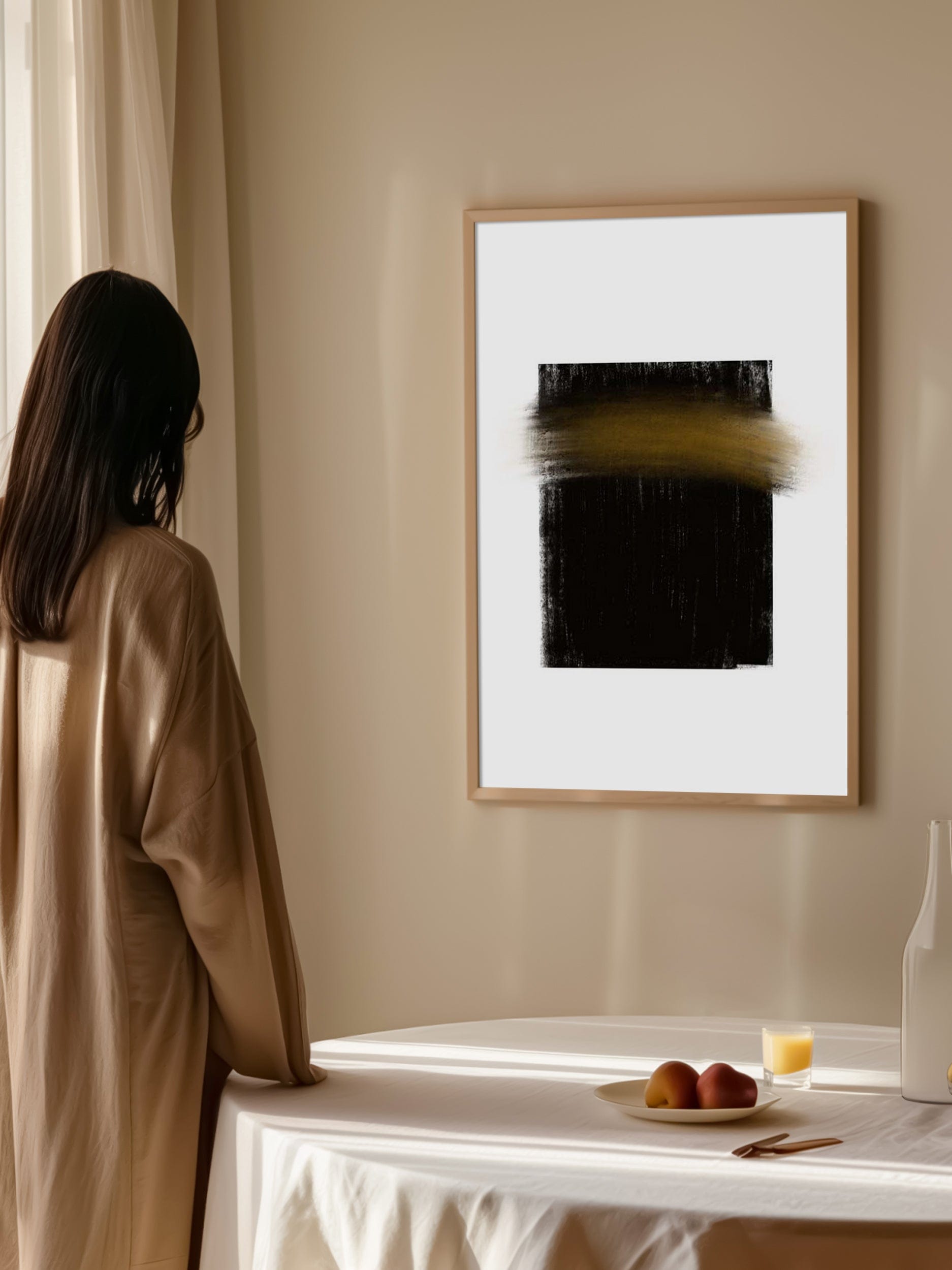 Kaaba Abstract Poster