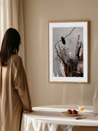 Closeup Dark Boquet no2 Poster
