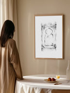 Abstract Praying Matt Poster