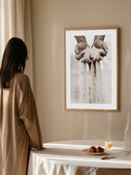 Hand Full Of Sand Poster