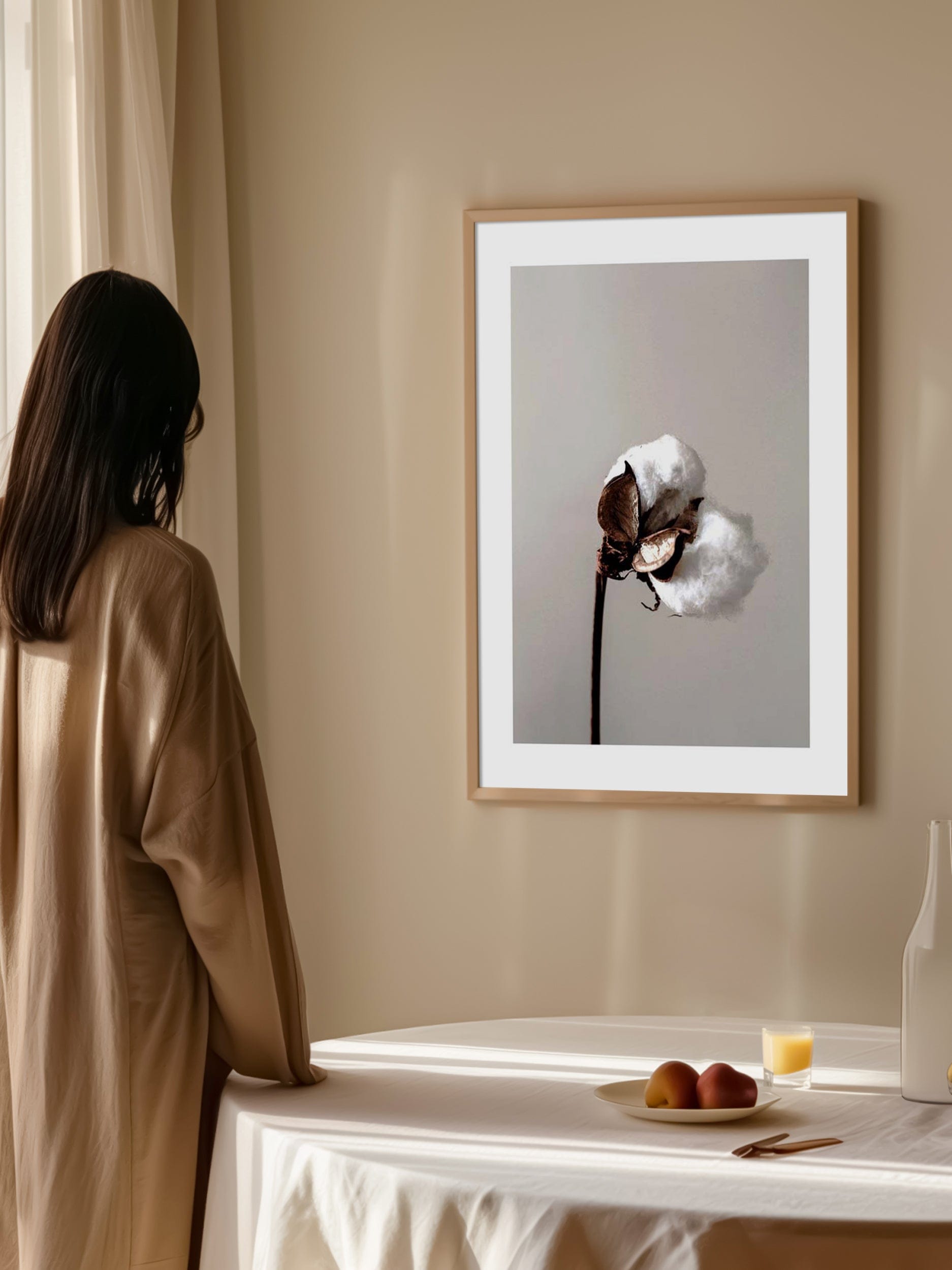 Cotton Plant Poster