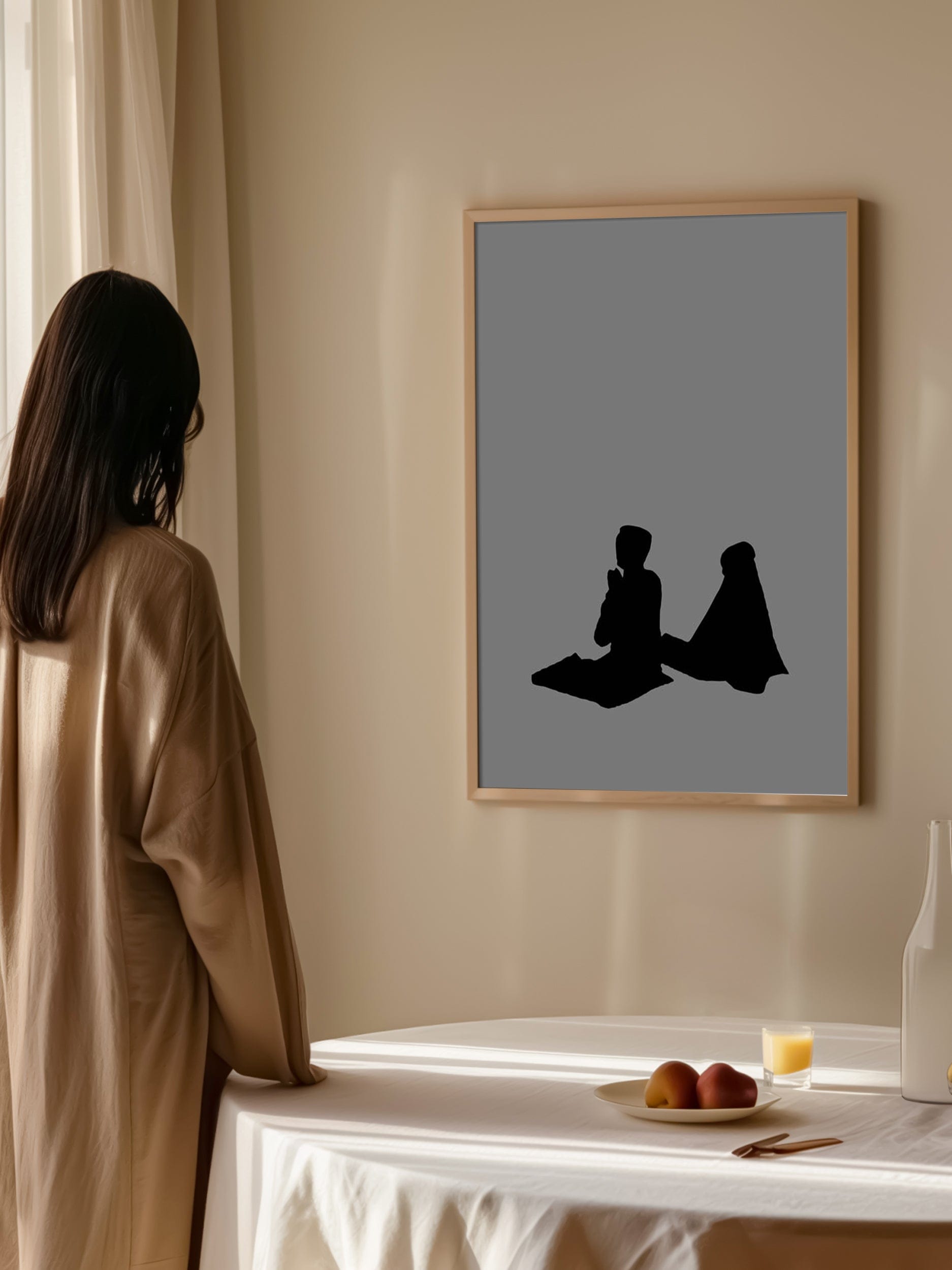 Our Direction Grey Poster