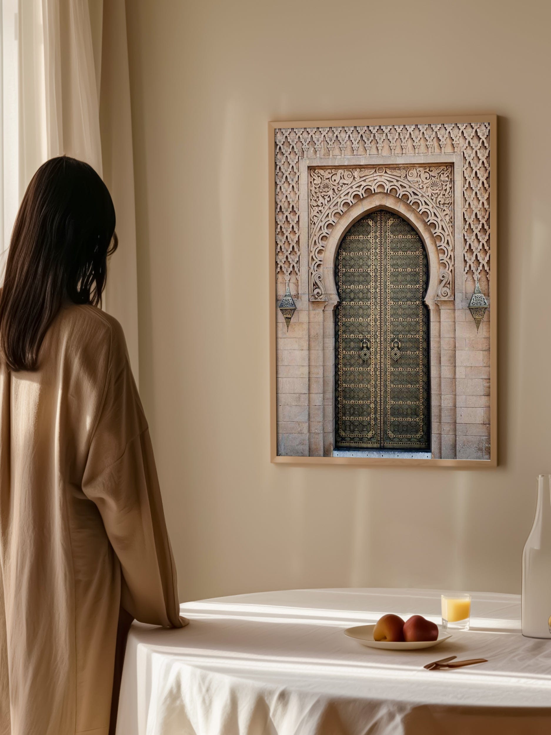 Moroccan Door Poster