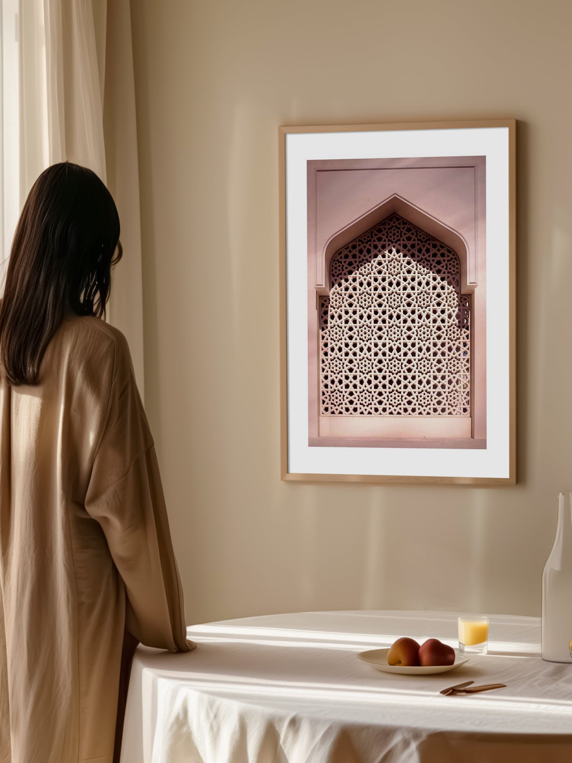 Pink Wall Poster