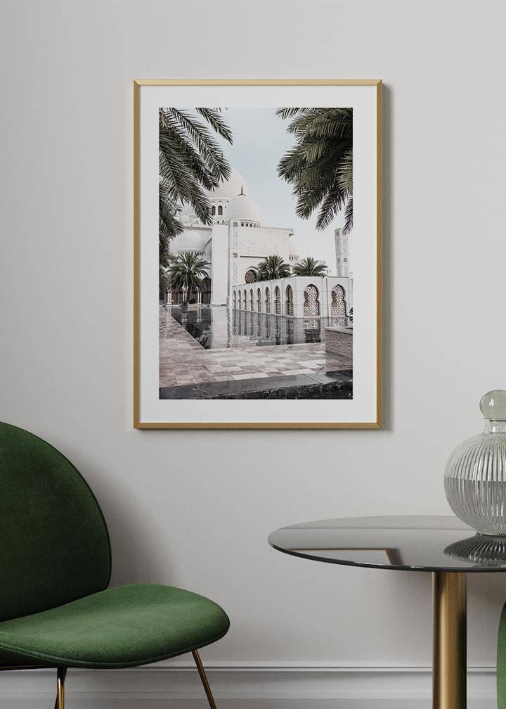 Sheikh Zayed Garden Poster - KAMANART.DE